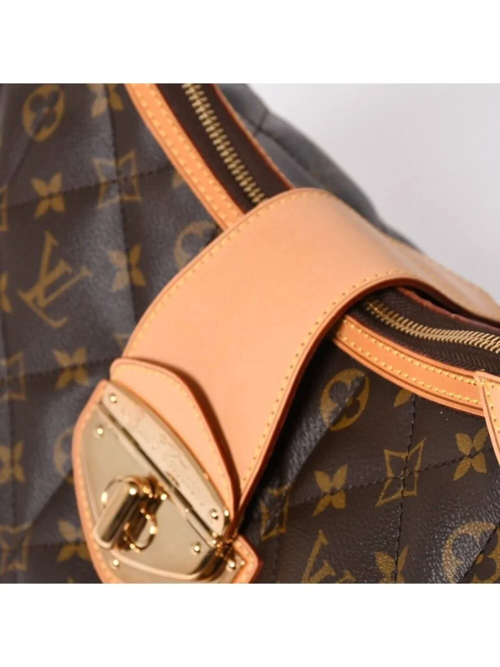 Louis Vuitton Monogram City Bag GM Bag Gold